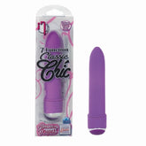 7 Function Classic Chic Purple Mini Vibrator 4.25 Inch with Velvet Soft Coating BULLETS
